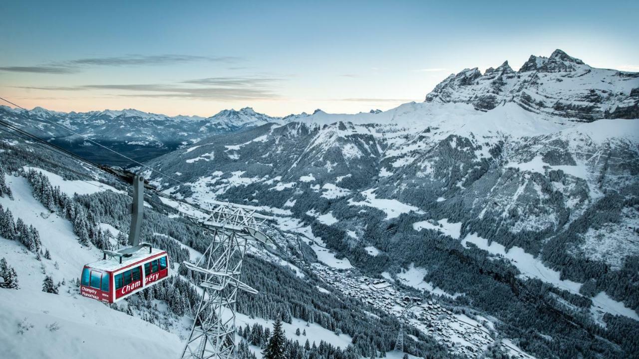 Appartement à la montagne Champéry Extérieur photo